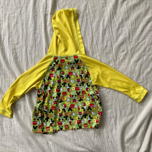 Disney(ディズニー)のミッキー　ラッシュガード　95 キッズ/ベビー/マタニティのキッズ服男の子用(90cm~)(水着)の商品写真