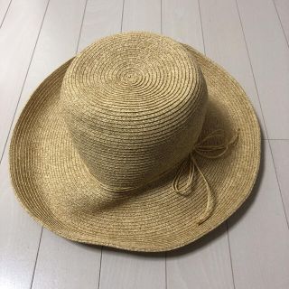 ユニクロ(UNIQLO)の新品・未使用　ユニクロ　アジャスタブルキャペリンハット(麦わら帽子/ストローハット)