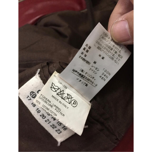 Maison Martin Margiela(マルタンマルジェラ)の初期10MARTIN MARGIELA 八の字 ZIP ライダース レザー 48 メンズのジャケット/アウター(ライダースジャケット)の商品写真