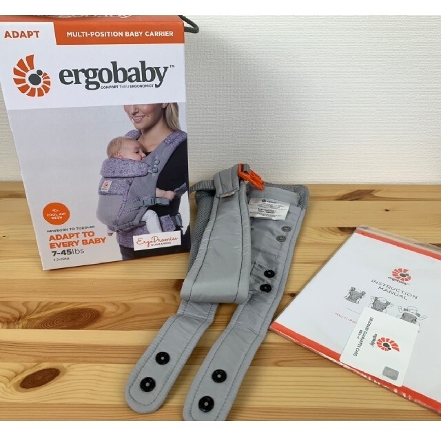 エルゴベビー ADAPT クールエア 日本正規品 ピンクデジカモ 抱っこ紐