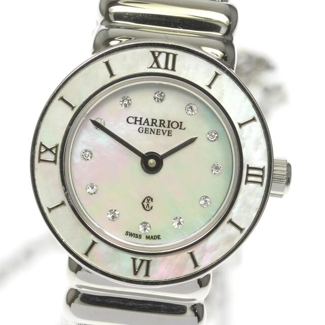 CHARRIOL(シャリオール)の☆良品 シャリオール サントロペ ST20 レディース 【中古】 レディースのファッション小物(腕時計)の商品写真