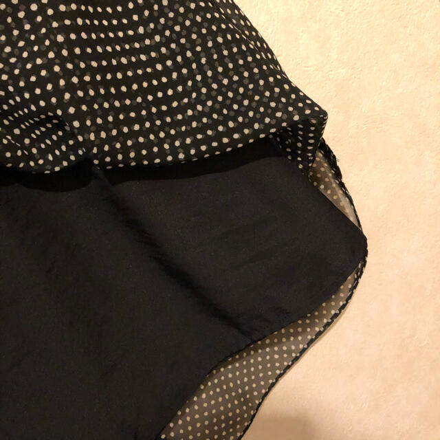 UNTITLED(アンタイトル)のシフォンスカート レディースのスカート(ひざ丈スカート)の商品写真