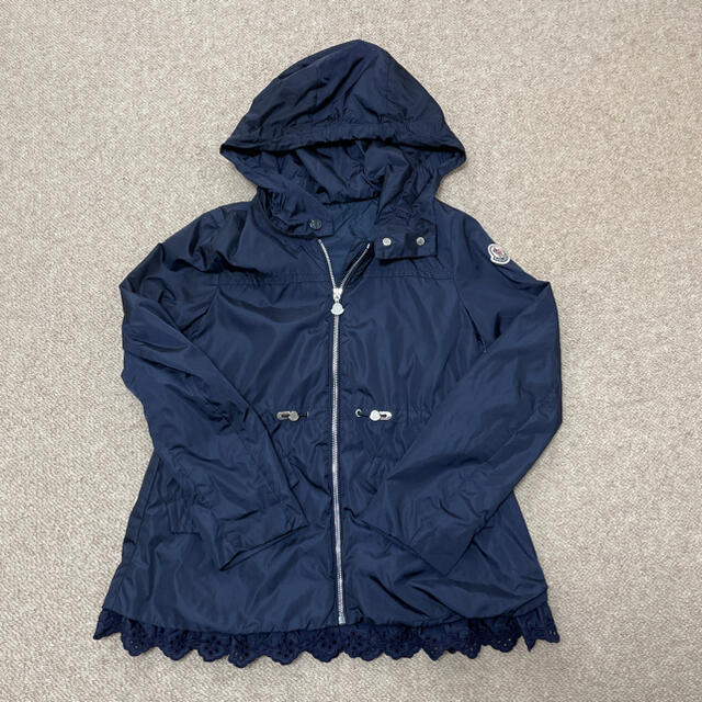 MONCLER(モンクレール)の美品　モンクレール　キッズ　140 ウィンドブレーカー　ブルゾン キッズ/ベビー/マタニティのキッズ服女の子用(90cm~)(ジャケット/上着)の商品写真