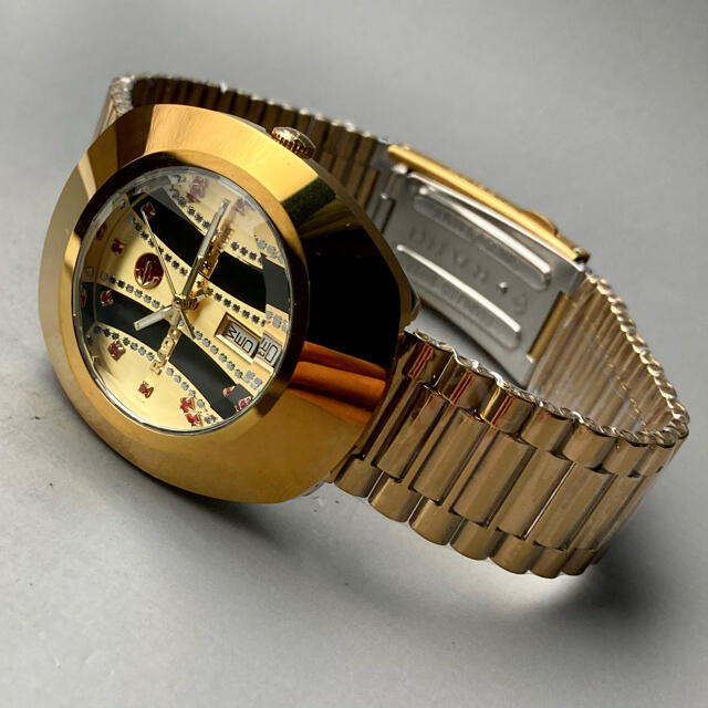 RADO(ラドー)の動作良好★ラドー ダイアスター アンティーク 腕時計 1970年代 自動巻き メンズの時計(腕時計(アナログ))の商品写真