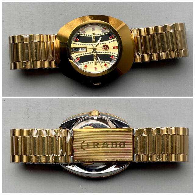 RADO(ラドー)の動作良好★ラドー ダイアスター アンティーク 腕時計 1970年代 自動巻き メンズの時計(腕時計(アナログ))の商品写真