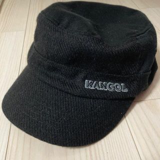 カンゴール(KANGOL)のカンゴール　kangol キャップ　帽子　フレックス　フィット　flex 黒　(キャップ)