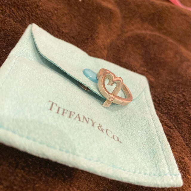 Tiffany & Co.(ティファニー)のティファニー ラビングハート リング ダイヤ レディースのアクセサリー(リング(指輪))の商品写真