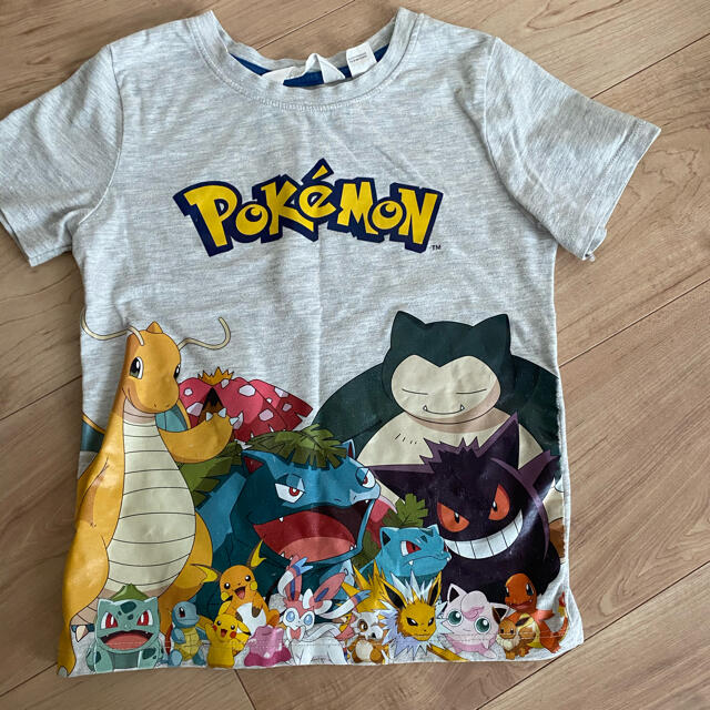 H&M ポケモンTシャツ　110センチ | フリマアプリ ラクマ