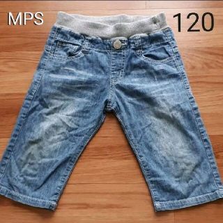 エムピーエス(MPS)のライトオン　MPS   キッズ　デニムパンツ  デニムハーフパンツ　120(パンツ/スパッツ)