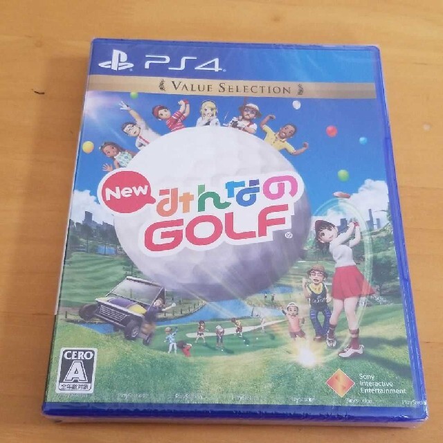 新品・未開封 New みんなのGOLF(Value Selection) PS4 I5EuOkBoKX