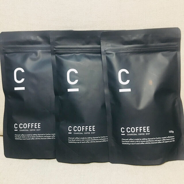 C COFFEE チャコールコーヒーダイエット ３袋 - ダイエット食品