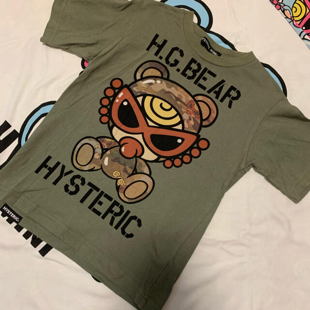 HYSTERIC MINI(ヒステリックミニ)のカモフラ🐻 キッズ/ベビー/マタニティのキッズ服女の子用(90cm~)(Tシャツ/カットソー)の商品写真