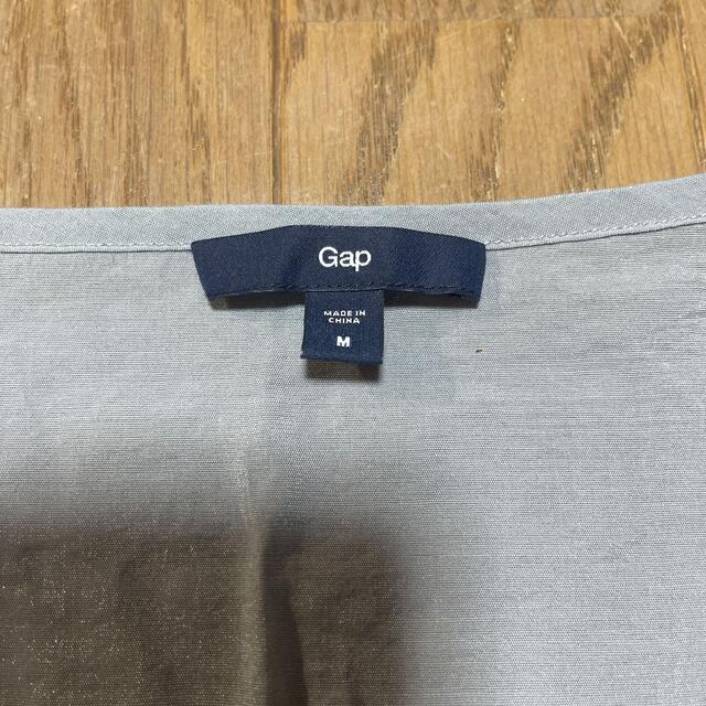 GAP(ギャップ)の新品未使用　GAP トップス　ブルーグレー レディースのトップス(カットソー(長袖/七分))の商品写真