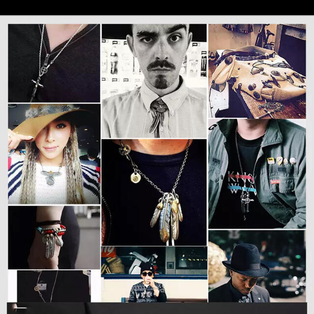 先金フェザーネックレス 木村拓哉 ゴローズ gorós goros 先金フェザーネックレス 木村拓哉 ゴローズ gorós goros