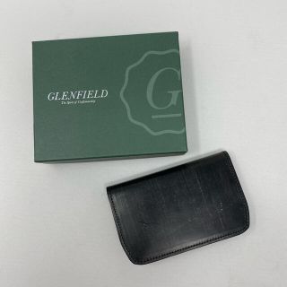 新品　GLENFIELD 本革レザー名刺入れ　ビジネス　プレゼント(名刺入れ/定期入れ)