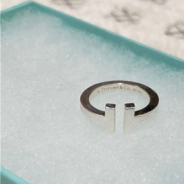 Tiffany＆co ティファニー Tスクエアリング 11号/6