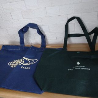 ユナイテッドアローズグリーンレーベルリラクシング(UNITED ARROWS green label relaxing)のBEAMS green label relaxing 不織布ショッパー(ショップ袋)