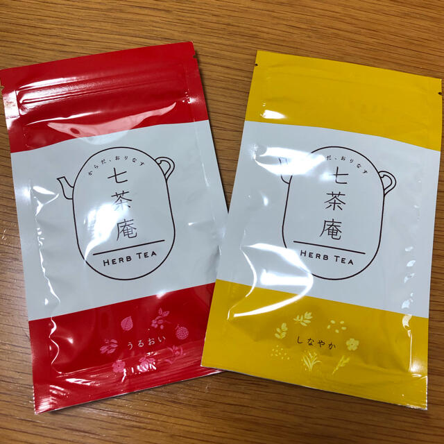 七茶庵 ハーブティー ブレンドティー ハトムギ・サラシア 2袋セット♪ 食品/飲料/酒の健康食品(健康茶)の商品写真