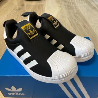 アディダス(adidas)のadidasキッズ　スリーストライプス360  20.0cm(スリッポン)