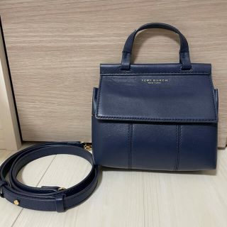 トリーバーチ(Tory Burch)のトリーバーチ　ショルダーバッグ　ネイビー(ショルダーバッグ)