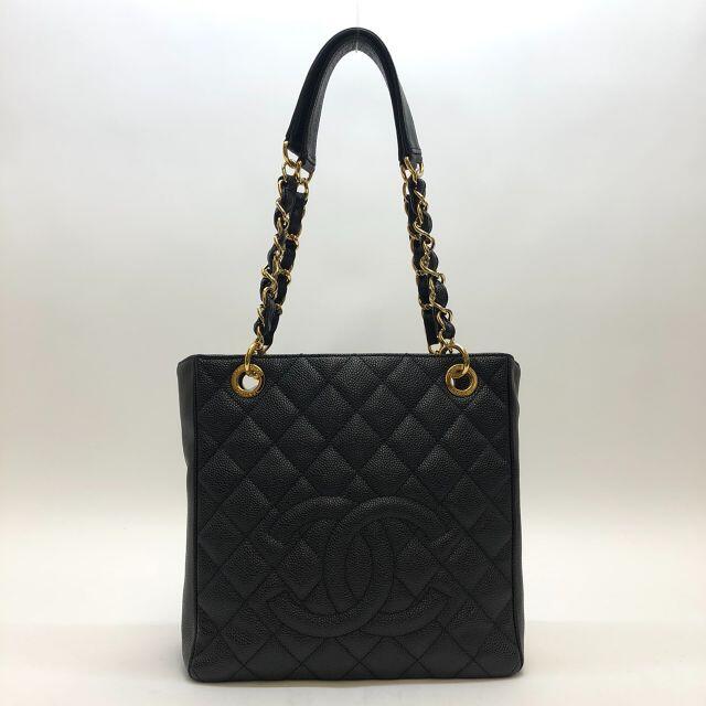 CHANEL(シャネル)の【ヴィンテージ】シャネル キャビアスキン ココマーク  ショルダーバッグ レディースのバッグ(ショルダーバッグ)の商品写真