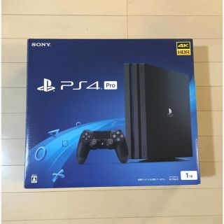 ソニー(SONY)のSONY プレステ4 Pro 本体 CUH-7200BB01(家庭用ゲーム機本体)