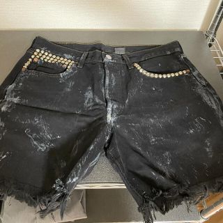 エルエイチピー(LHP)のZ.VARGAS ザックバルガス Levi’s スタッズ ショートデニムパンツ (ショートパンツ)