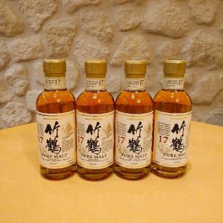 ニッカウイスキー(ニッカウヰスキー)のhinana様専用・竹鶴17年180ml×４本(ウイスキー)