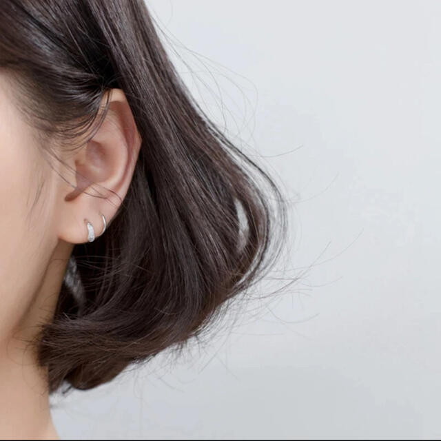 STAR JEWELRY(スタージュエリー)のsnake pierce silver⚪︎s925 レディースのアクセサリー(ピアス)の商品写真