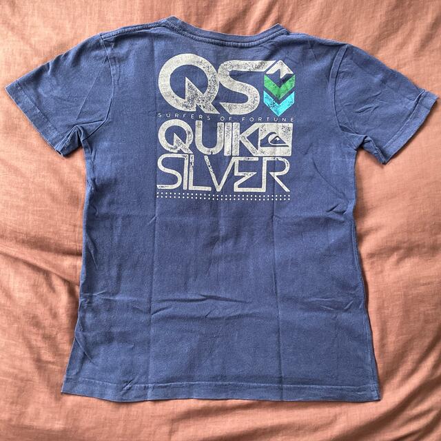 QUIKSILVER(クイックシルバー)のクイックシルバー 半袖 Tシャツ ネイビー 150 サーフィン サーフ系 キッズ/ベビー/マタニティのキッズ服男の子用(90cm~)(Tシャツ/カットソー)の商品写真