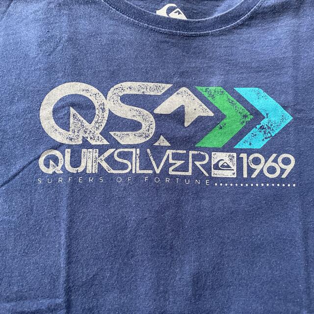 QUIKSILVER(クイックシルバー)のクイックシルバー 半袖 Tシャツ ネイビー 150 サーフィン サーフ系 キッズ/ベビー/マタニティのキッズ服男の子用(90cm~)(Tシャツ/カットソー)の商品写真