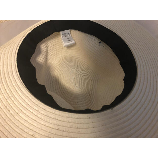しまむら(シマムラ)の麦わら帽子　ストローハット　カンカン帽 レディースの帽子(麦わら帽子/ストローハット)の商品写真