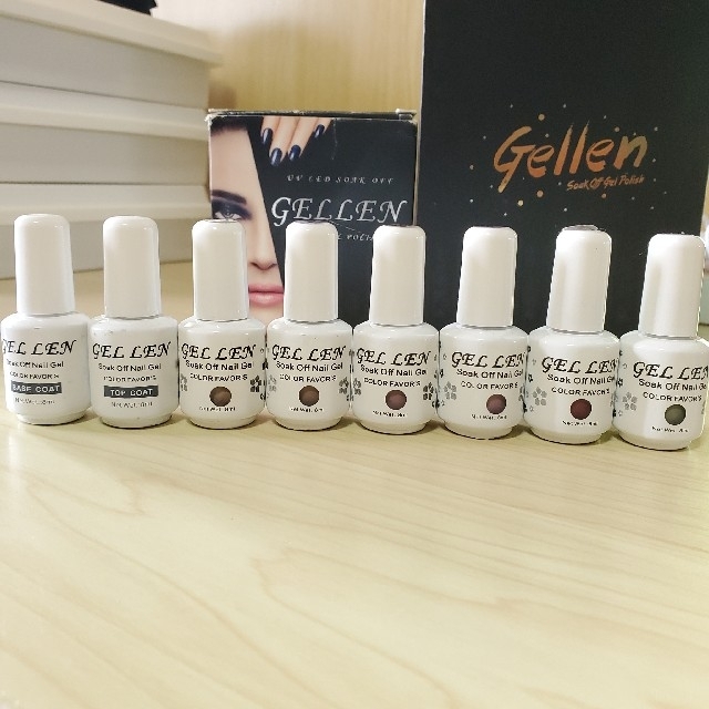 ◆最終価格◆　ジェルネイルセット　GELLEN コスメ/美容のネイル(カラージェル)の商品写真