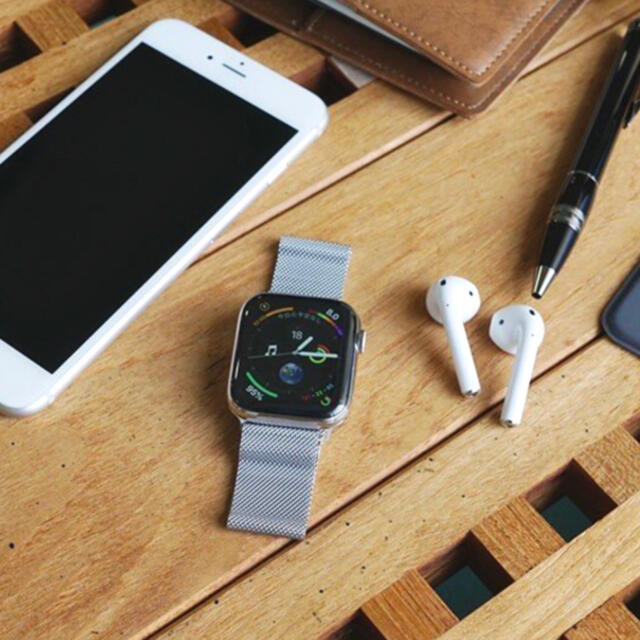 Apple Watch アップルウォッチ ミラネーゼ バンド 交換 38/40 メンズの時計(金属ベルト)の商品写真