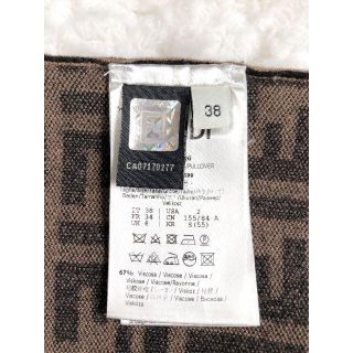 FENDI - FENDI 極美品 FF ロゴ 半袖ニット セーター 38の通販 by