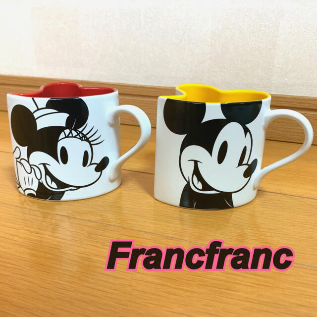 Francfranc フランフラン ミッキーミニー ペアマグカップ ペア ディズニーの通販 By ちょい S Shop フランフランならラクマ