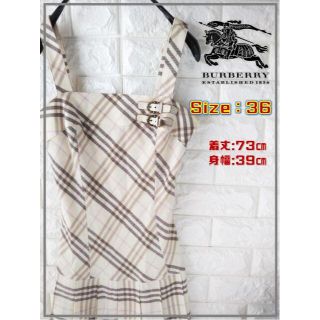 バーバリーブルーレーベル(BURBERRY BLUE LABEL)のBURBERRY ノバチェック ワンピース　SS1966(その他)