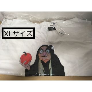 アンダーカバー(UNDERCOVER)のホワイト　XLサイズ　ビッググラフィックT1(5分袖)UNDERCOVER +X(Tシャツ/カットソー(半袖/袖なし))