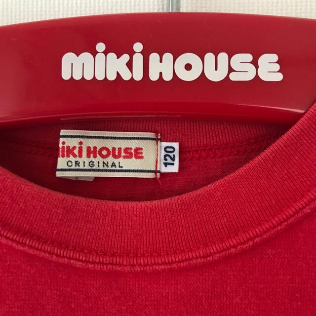 mikihouse(ミキハウス)のミキハウス　120cm Tシャツ キッズ/ベビー/マタニティのキッズ服女の子用(90cm~)(Tシャツ/カットソー)の商品写真
