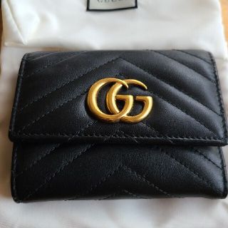 値下げGUCCI　GGマーモント　お財布(財布)