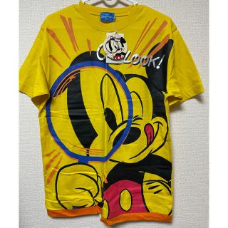 ディズニー(Disney)のミッキー 虫めがね Tシャツ Mサイズ ディズニーリゾート(Tシャツ(半袖/袖なし))