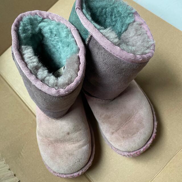 UGG(アグ)のUGGムートンブーツfor kids キッズ/ベビー/マタニティのキッズ靴/シューズ(15cm~)(ブーツ)の商品写真