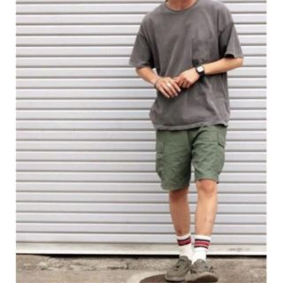 ポロラルフローレン(POLO RALPH LAUREN)の希少 90s ビンテージ ポロ ラルフローレン ルーズ カーゴ ショート パンツ(ショートパンツ)