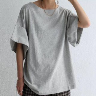 アンティカ(antiqua)のantiqua Tシャツ　紺色(Tシャツ(半袖/袖なし))