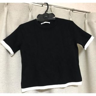 ザラ(ZARA)のZARA 半袖ニット(Tシャツ(半袖/袖なし))