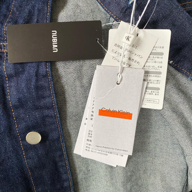 Calvin Klein(カルバンクライン)の最終値下げHeron Preston Calvin Klein デニムジャケット メンズのジャケット/アウター(Gジャン/デニムジャケット)の商品写真