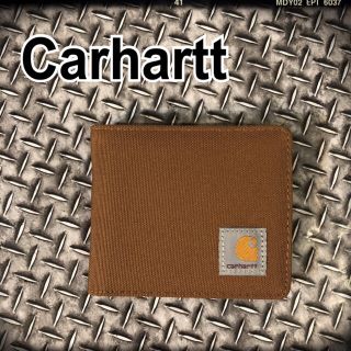 カーハート(carhartt)の【新品未使用】Carhartt カーハート 財布 茶色 キャメル  二つ折り(折り財布)