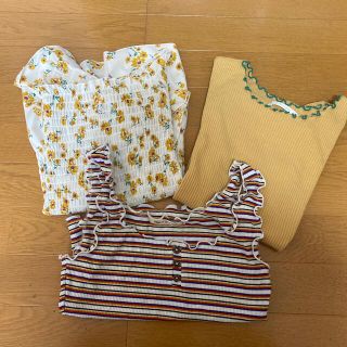 レトロガール(RETRO GIRL)の夏服　トップス3枚セット(カットソー(半袖/袖なし))