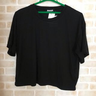 アナップ(ANAP)のアナップ　ブラック　Tシャツ(Tシャツ(半袖/袖なし))