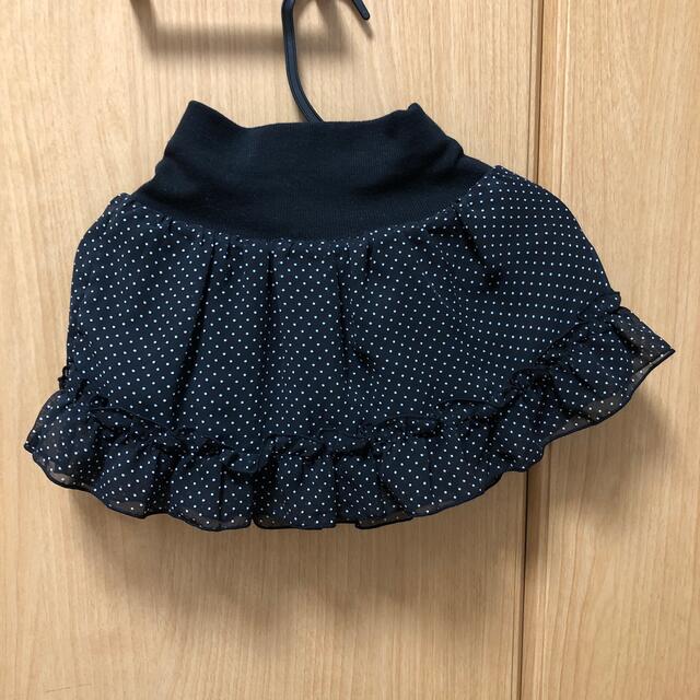 COMME CA ISM(コムサイズム)のリバーシブルスカート　90㎝ キッズ/ベビー/マタニティのキッズ服女の子用(90cm~)(スカート)の商品写真